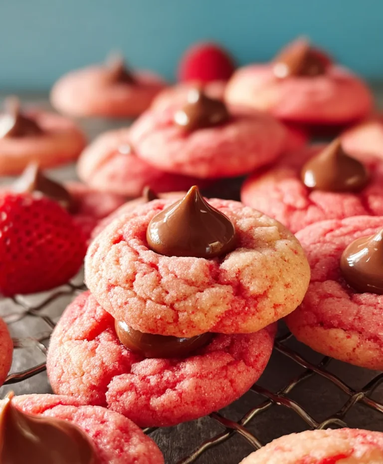 Strawberry Kiss Cookies – Easy & Delicious Recipe