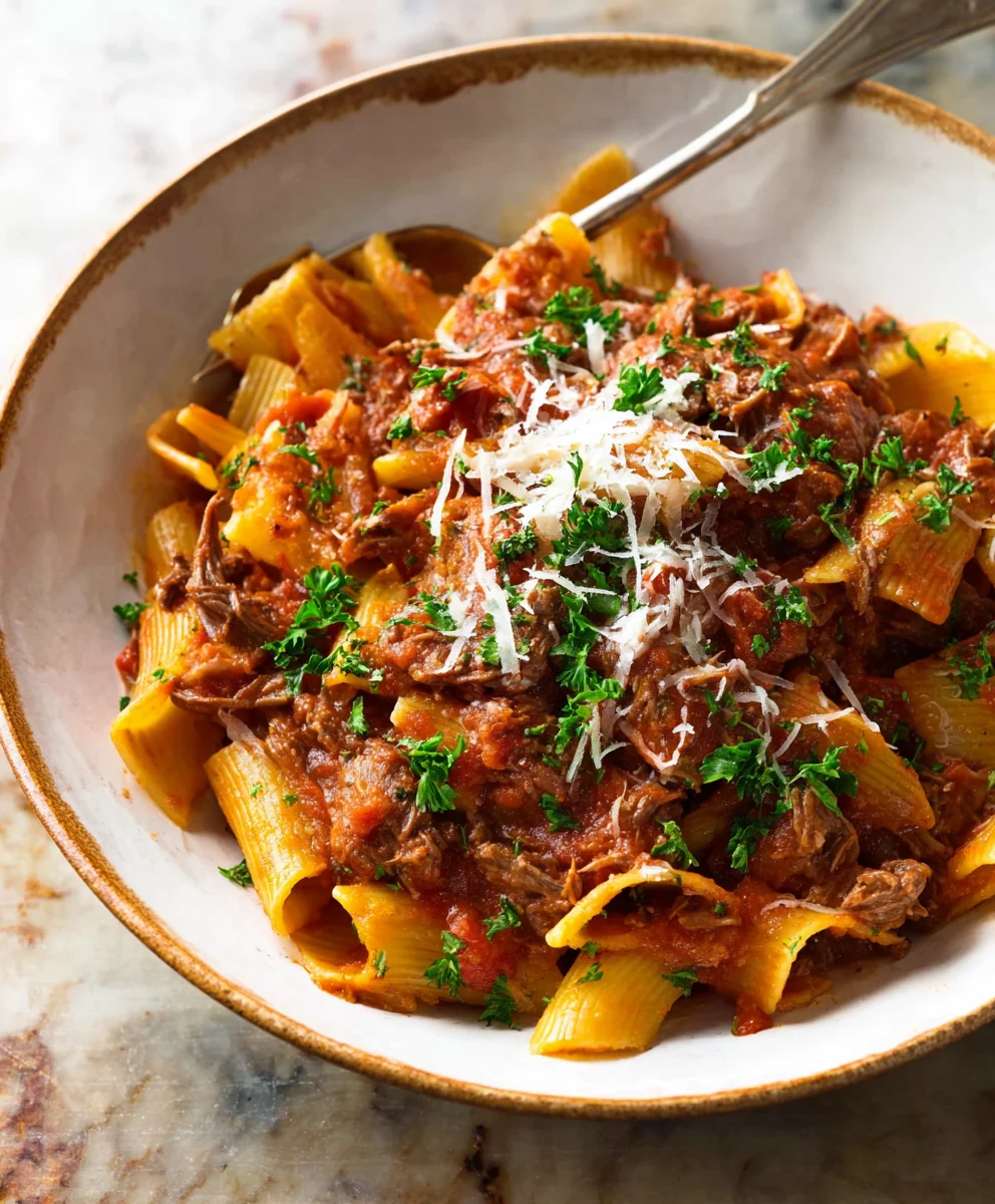 Easy Beef Ragu Pasta Recipe - Hearty Tomato Sauce