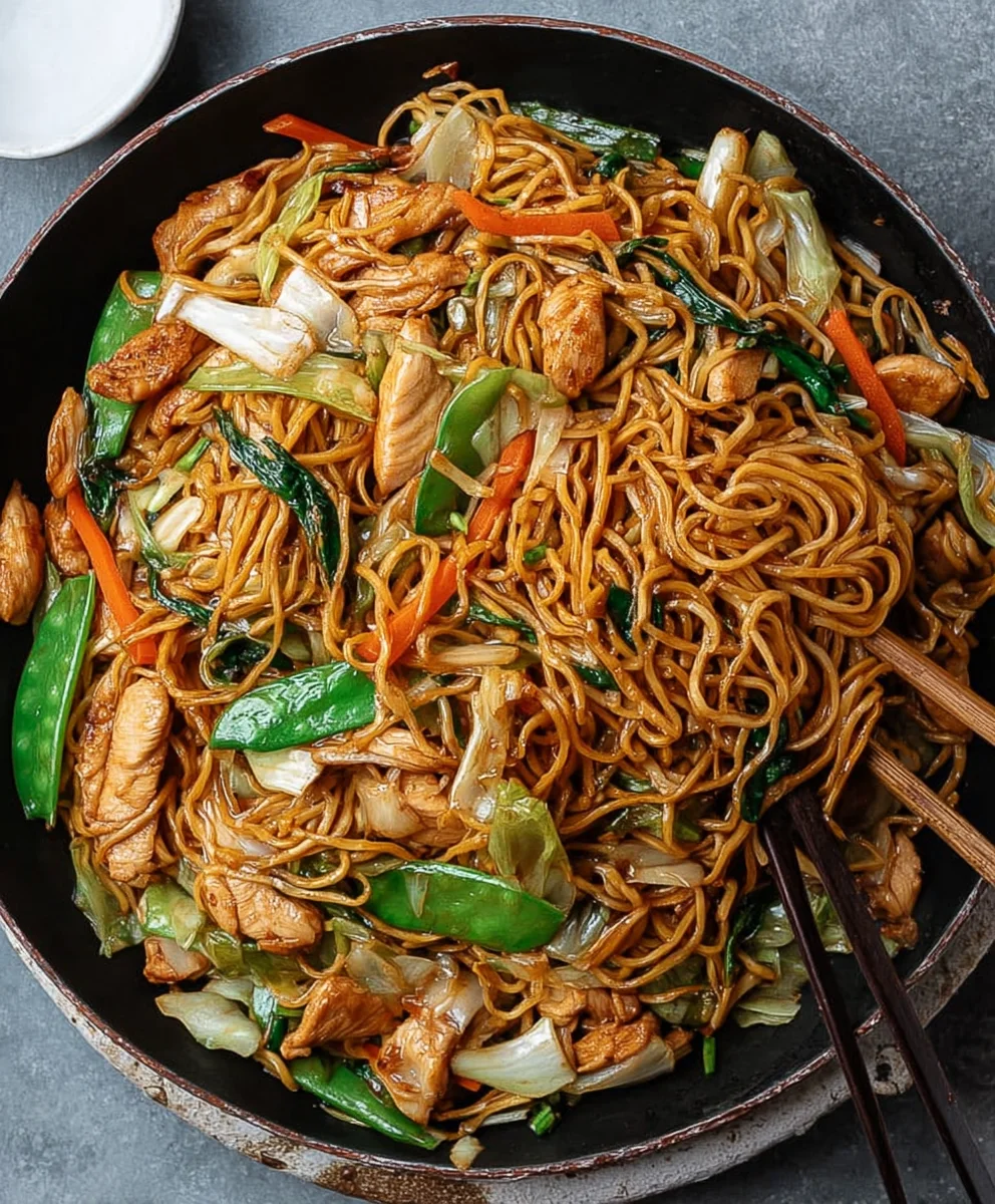 Authentic Chicken Chow Mein Recipe - Delicious & Easy