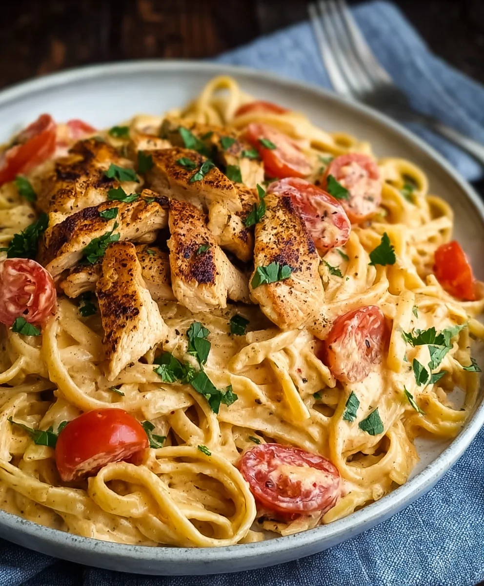 Quick Creamy Cajun Chicken Pasta Recipe