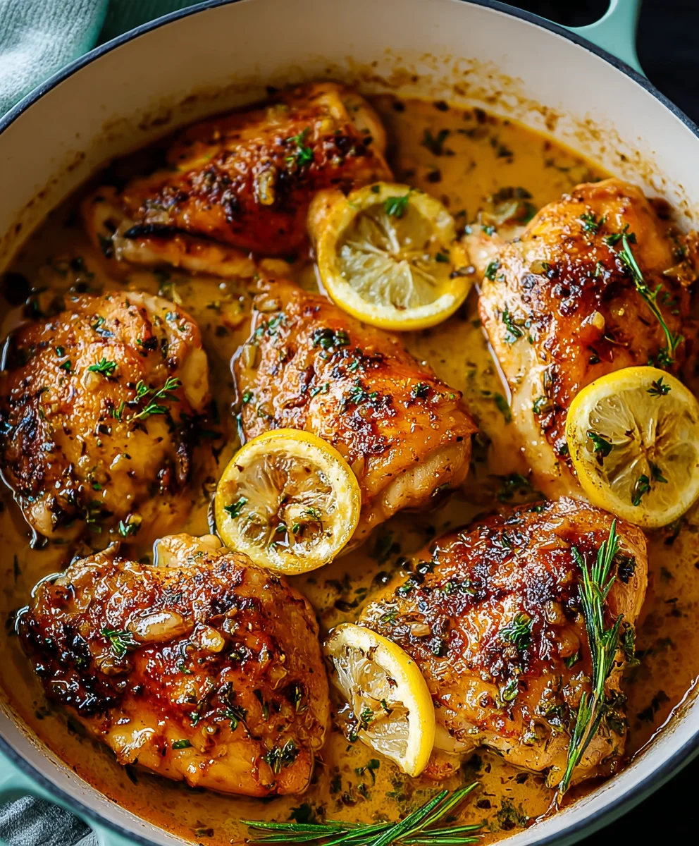 Easy Baked Lemon Butter Beef Recipe