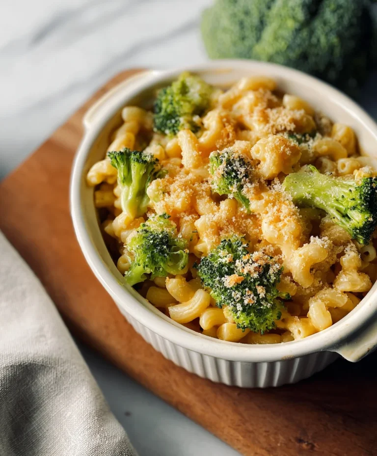 Healthy Broccoli Mac and Cheese – One Pot Wonder
