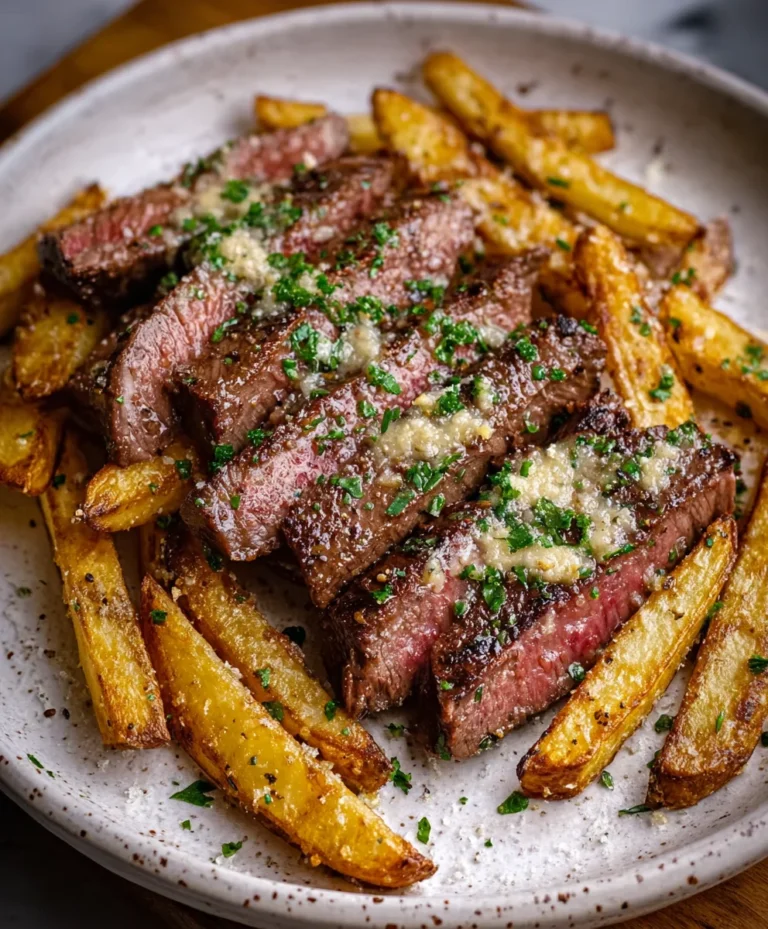 Garlic Parmesan Beef Fries – Easy Steak Recipe