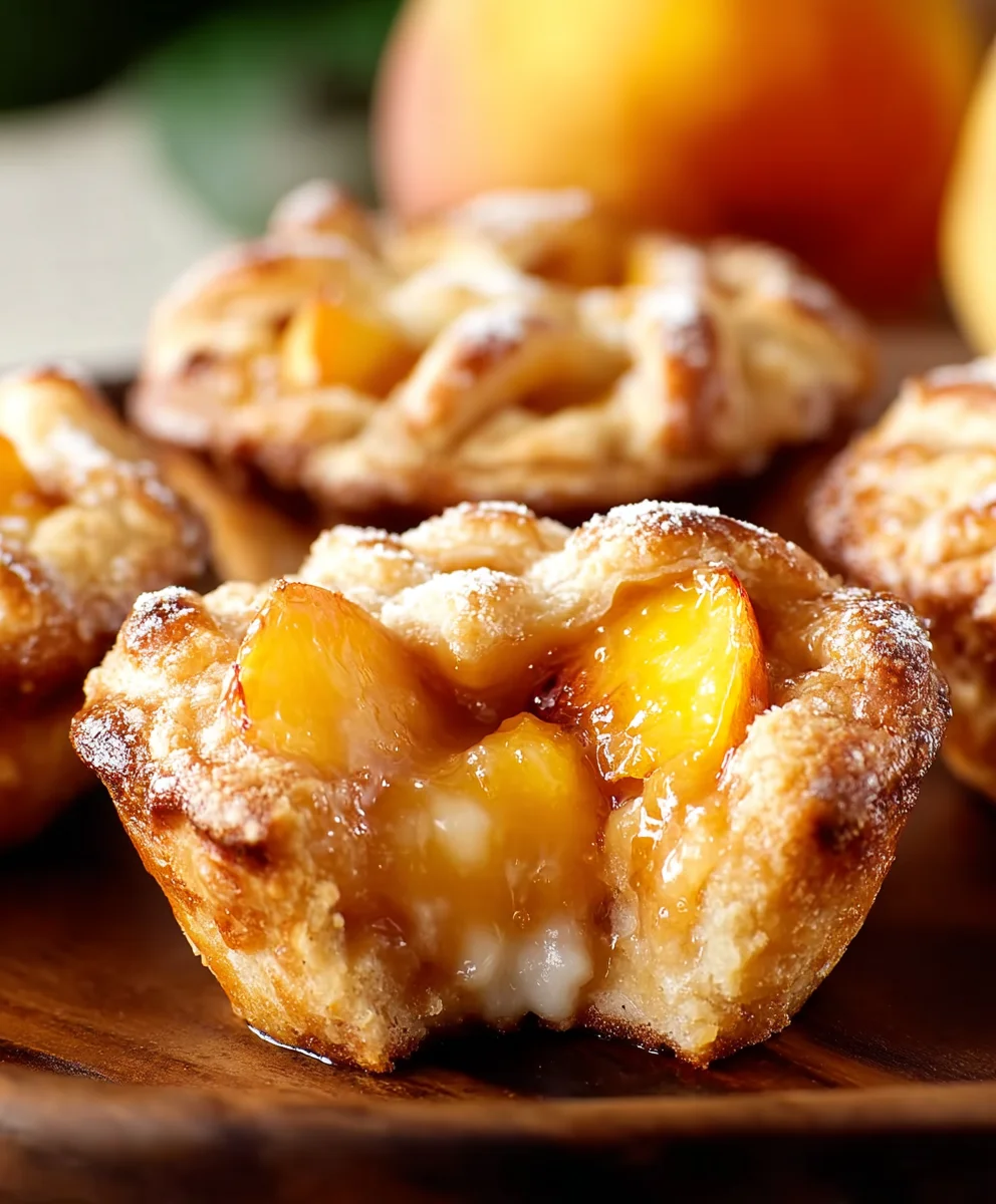 Mini Peach Pies - Delicious Summer Dessert Recipe