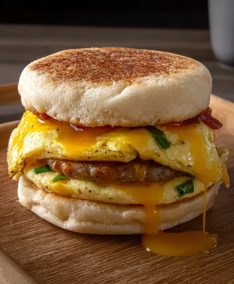 Easy Beef Freezer Breakfast Sandwiches-Quick Morning Meals