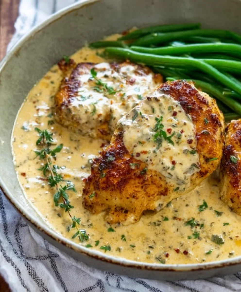 Creamy Garlic Chicken - Easy & Delicious Dinner