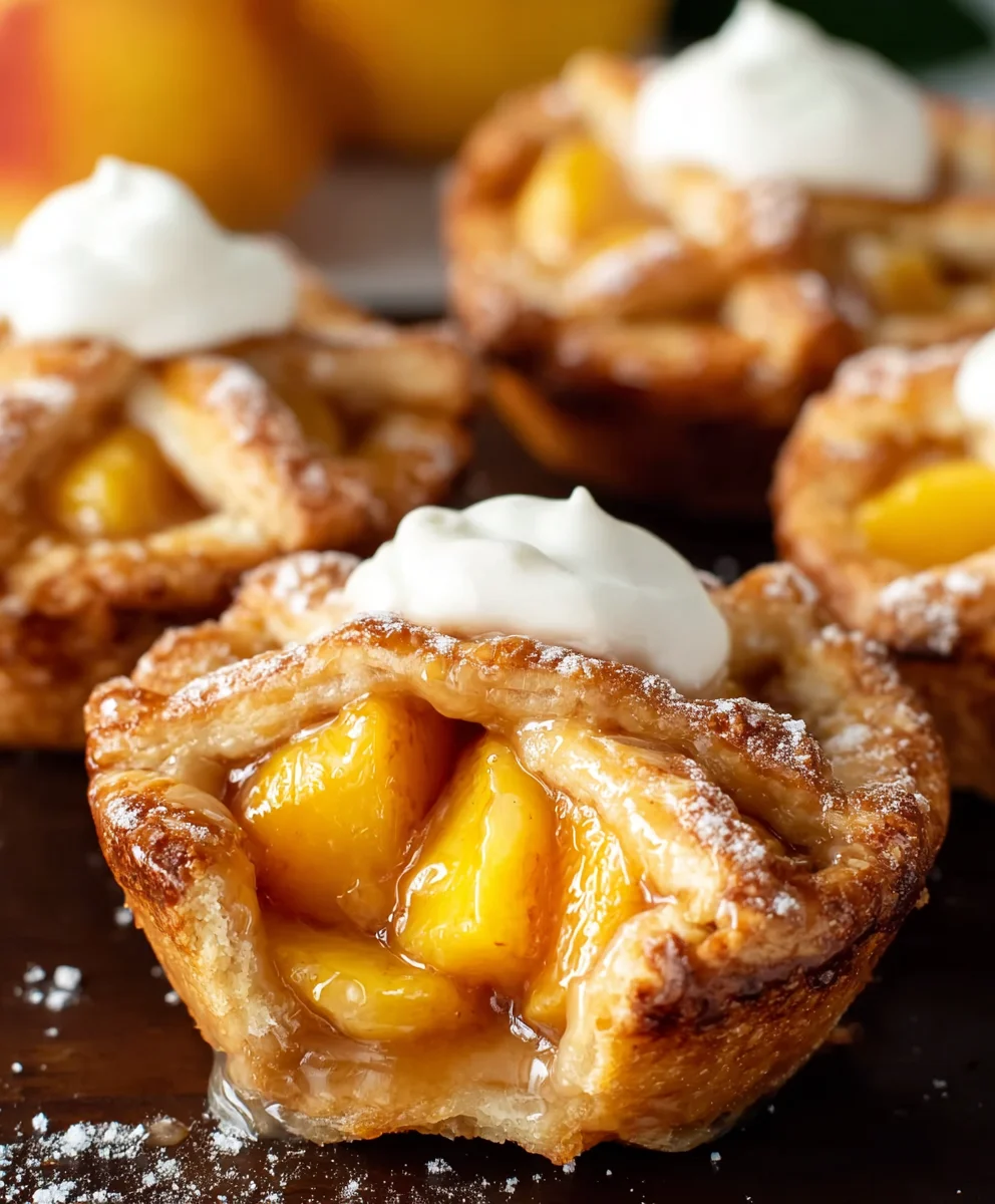 Mini Peach Pies - Delicious Summer Dessert Recipe