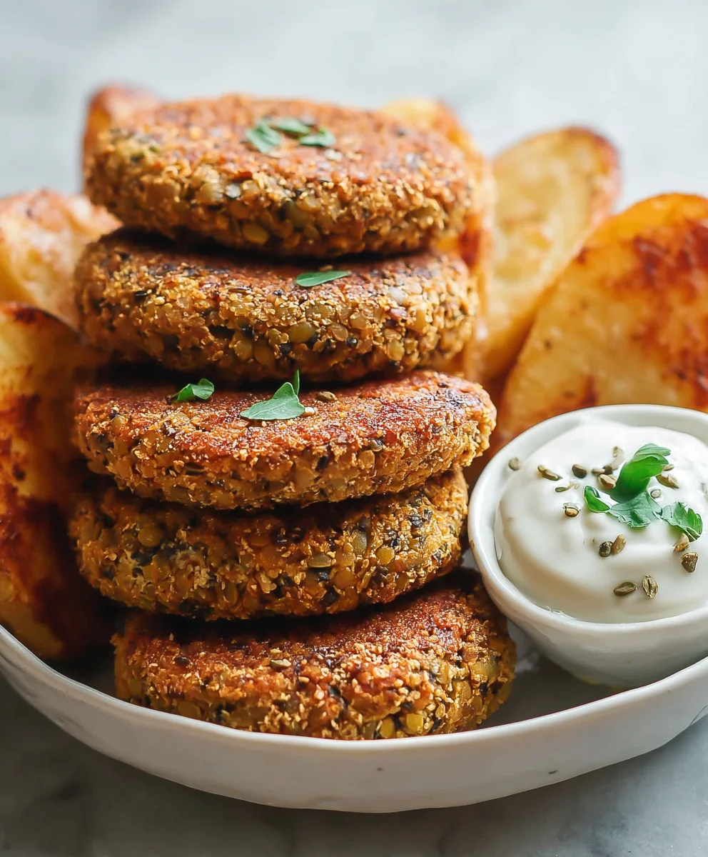 Easy Lentil Burgers Quick Simple Flavorful Recipe