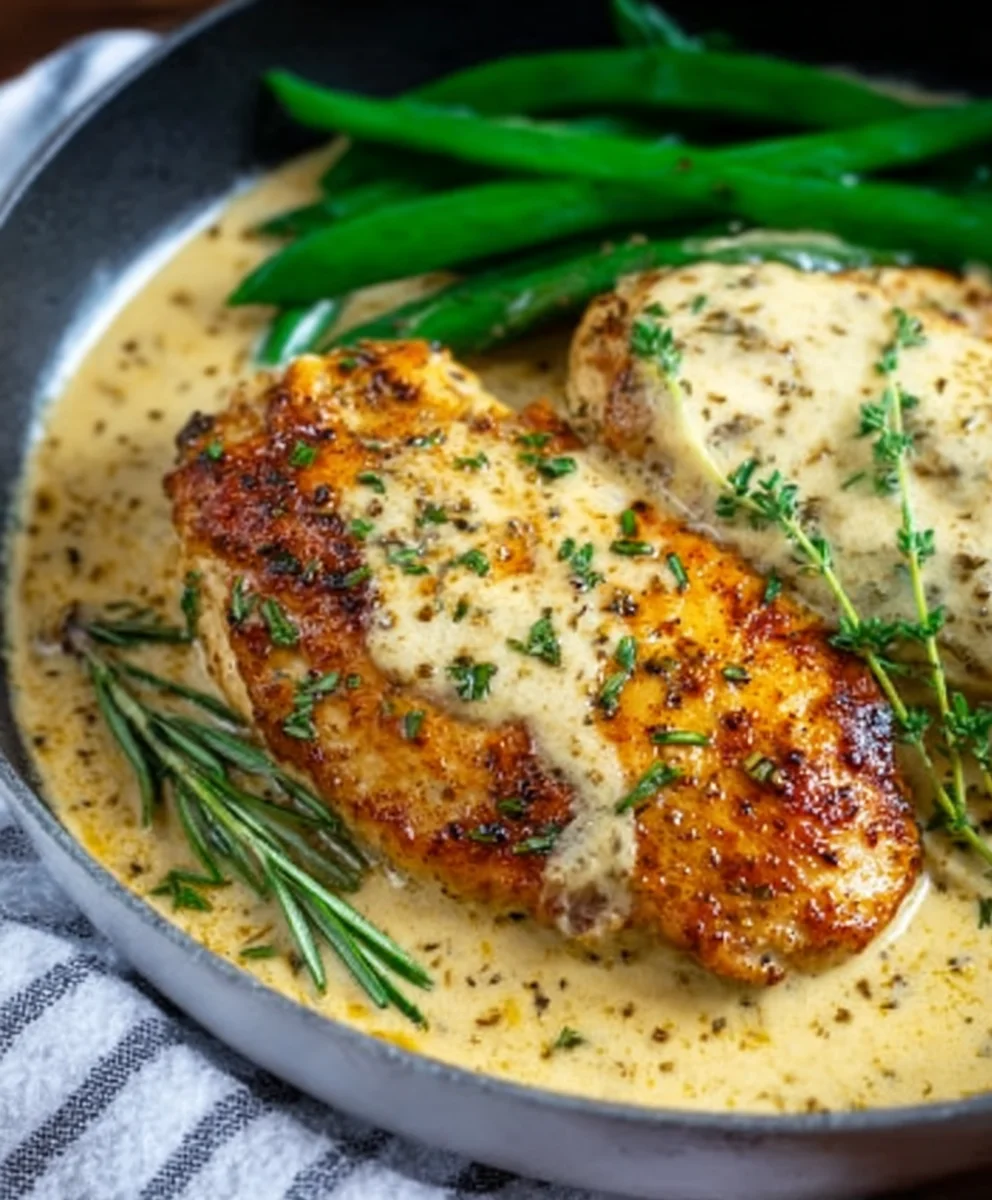 Creamy Garlic Chicken - Easy & Delicious Dinner
