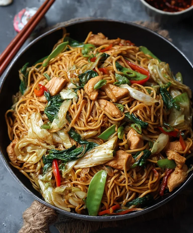 Authentic Chicken Chow Mein Recipe – Delicious & Easy