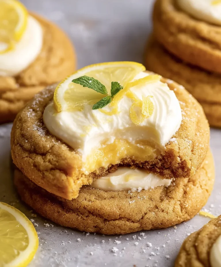 Lemon Cheesecake Cookies-Irresistible & Easy Recipe