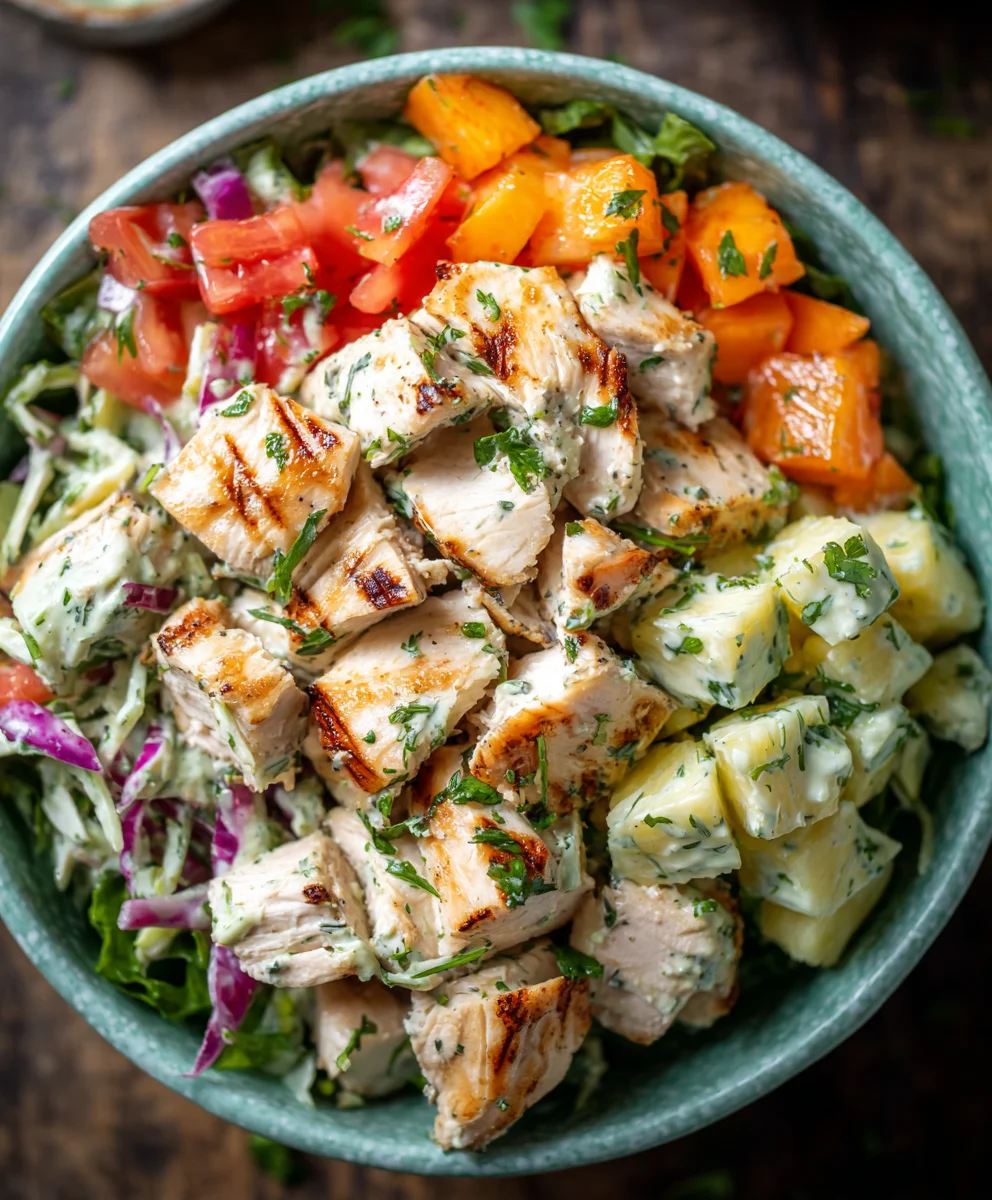Hawaiian Chicken Salad - Gluten-Free Whole Health
