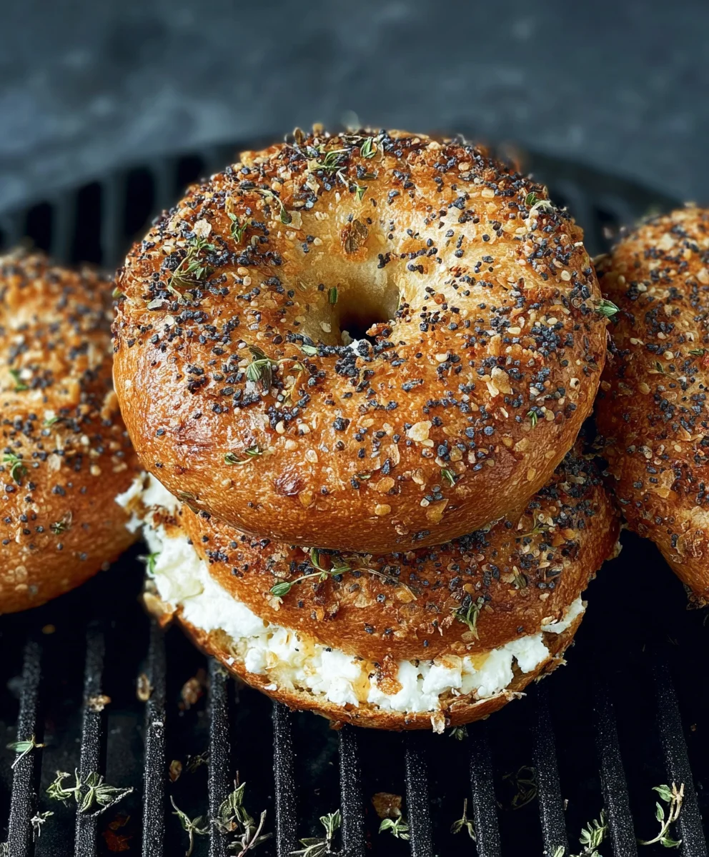 Protein Bagels - Delicious Cottage Cheese Topping