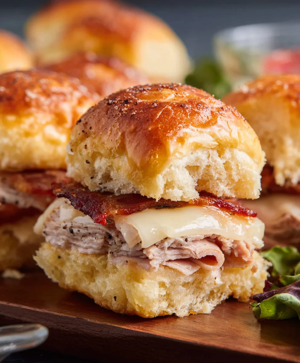 Easy Baked Club Beef Sliders - Quick & Delicious
