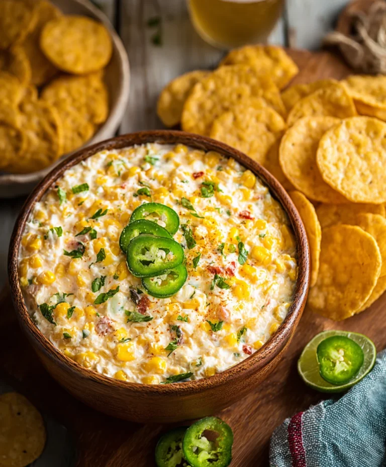 Crockpot Jalapeno Corn Dip – Creamy & Spicy Favorite
