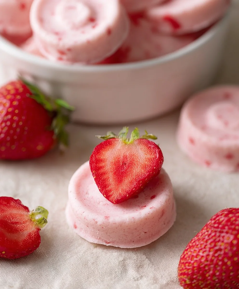Easy Strawberry Yogurt Bites Recipe - Quick & Delicious Snack