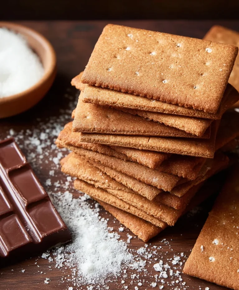 Sourdough Graham Crackers – Crispy Savory Bites