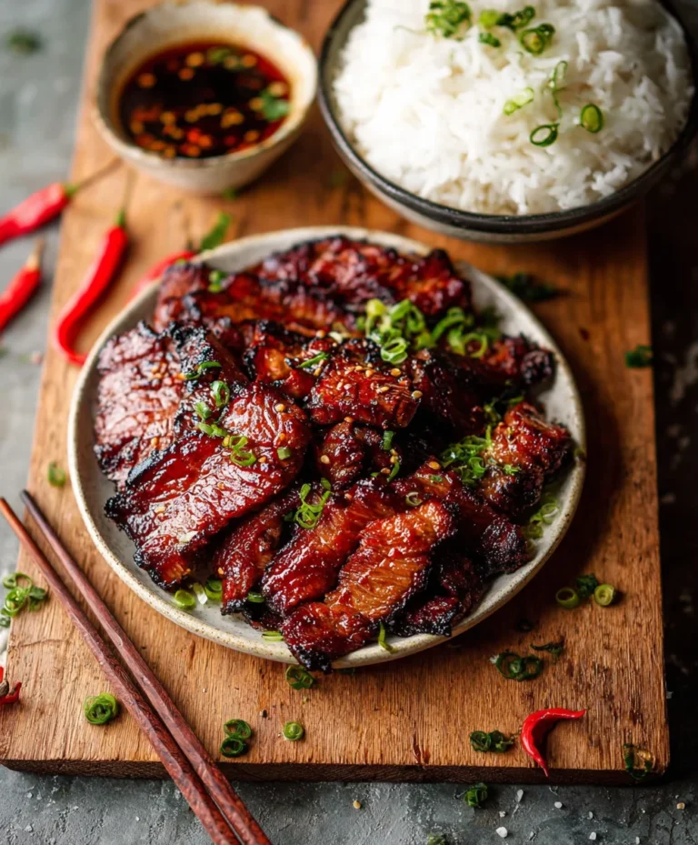Easy Chinese BBQ Beef Recipe – Flavorful & Tender