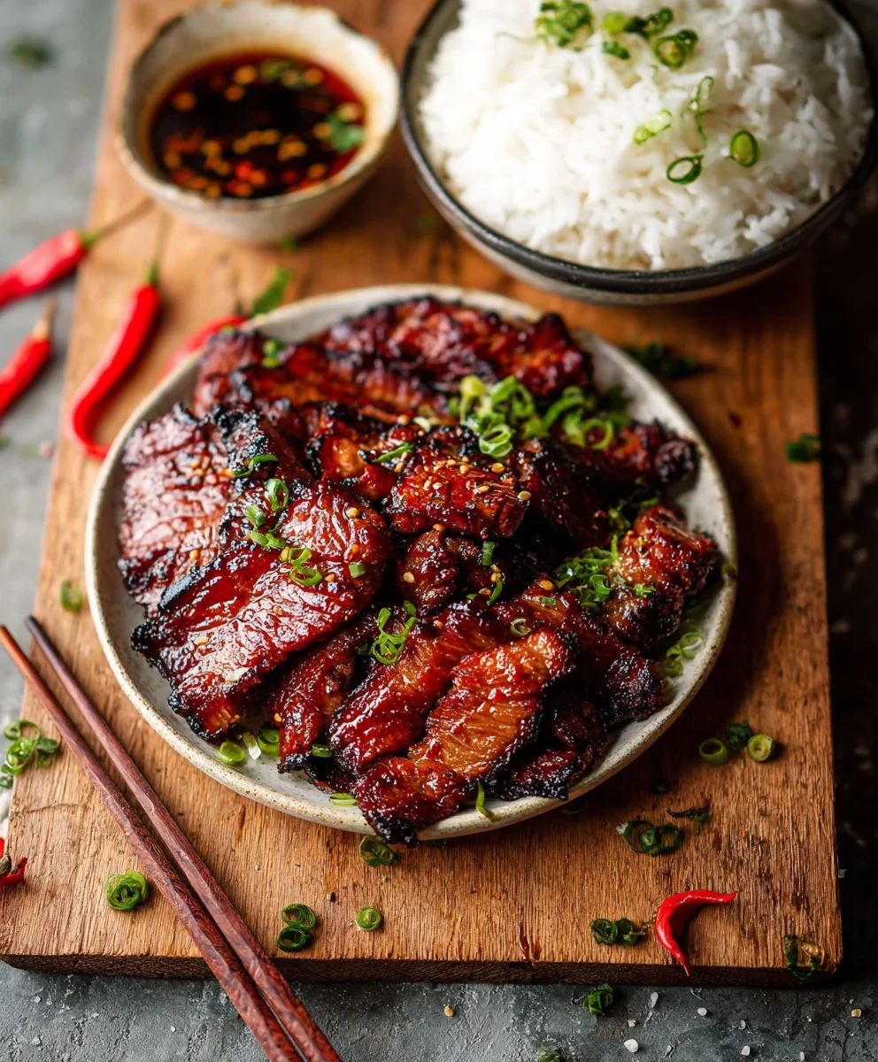 Easy Chinese BBQ Beef Recipe - Flavorful & Tender