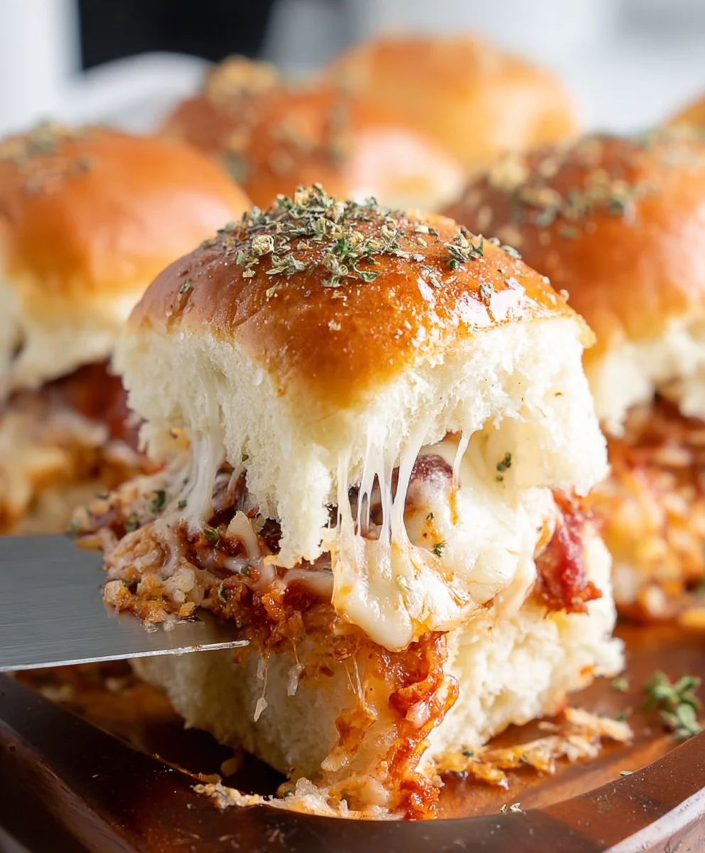 Beef Pizza Sliders- Quick & Easy Appetizer Recipe