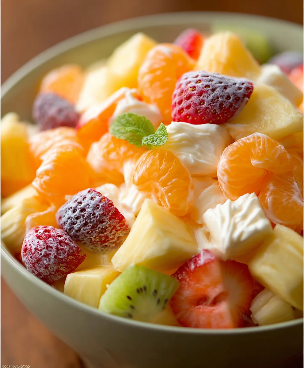 Hawaiian Fruit Salad- Tropical Paradise Taste