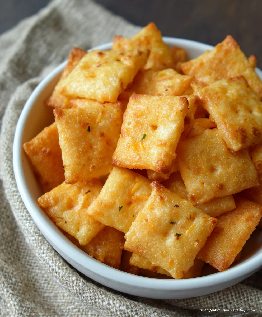 Gluten-Free Cheez-Its - Easy Homemade Snack Recipe