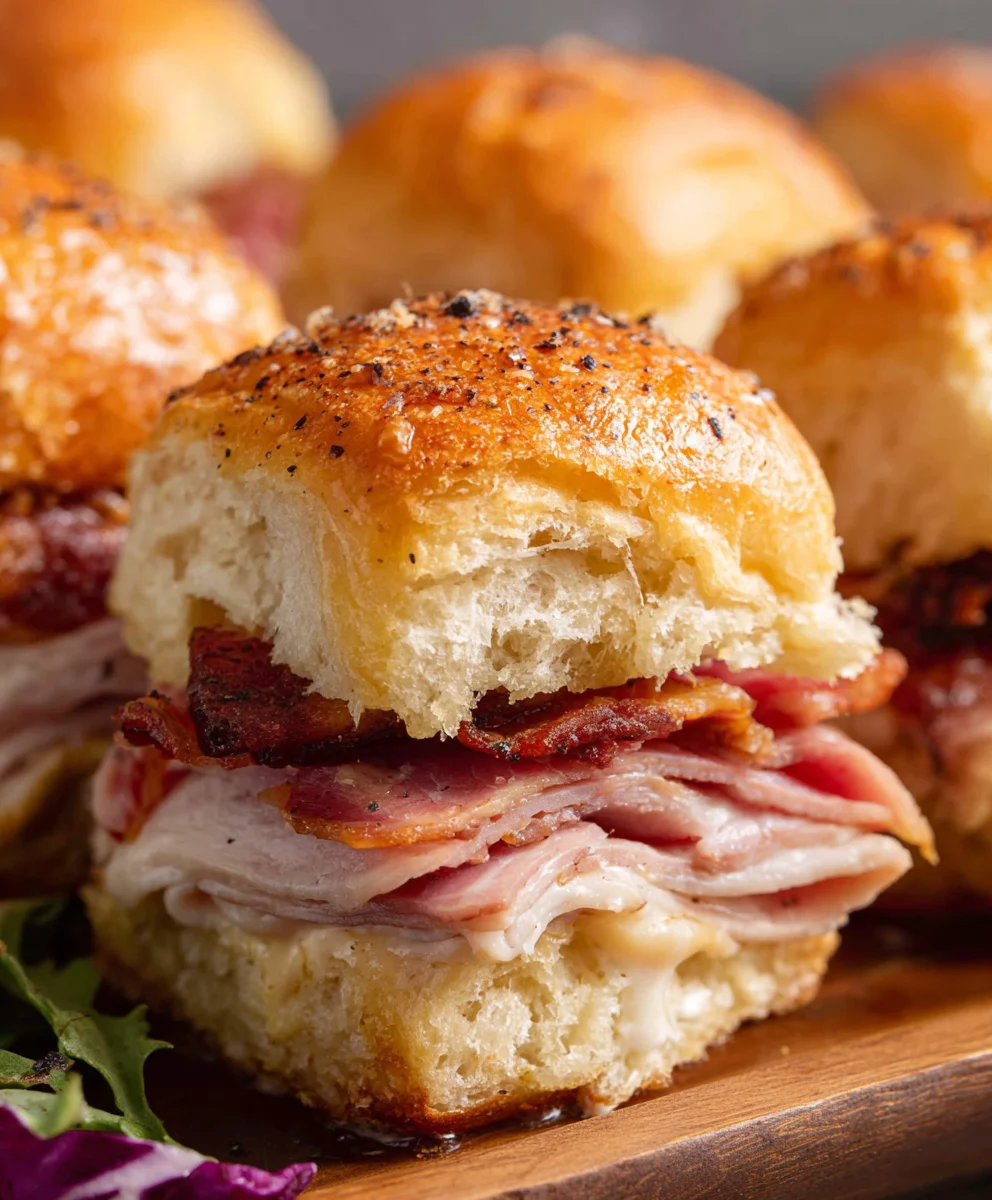 Easy Baked Club Beef Sliders - Quick & Delicious