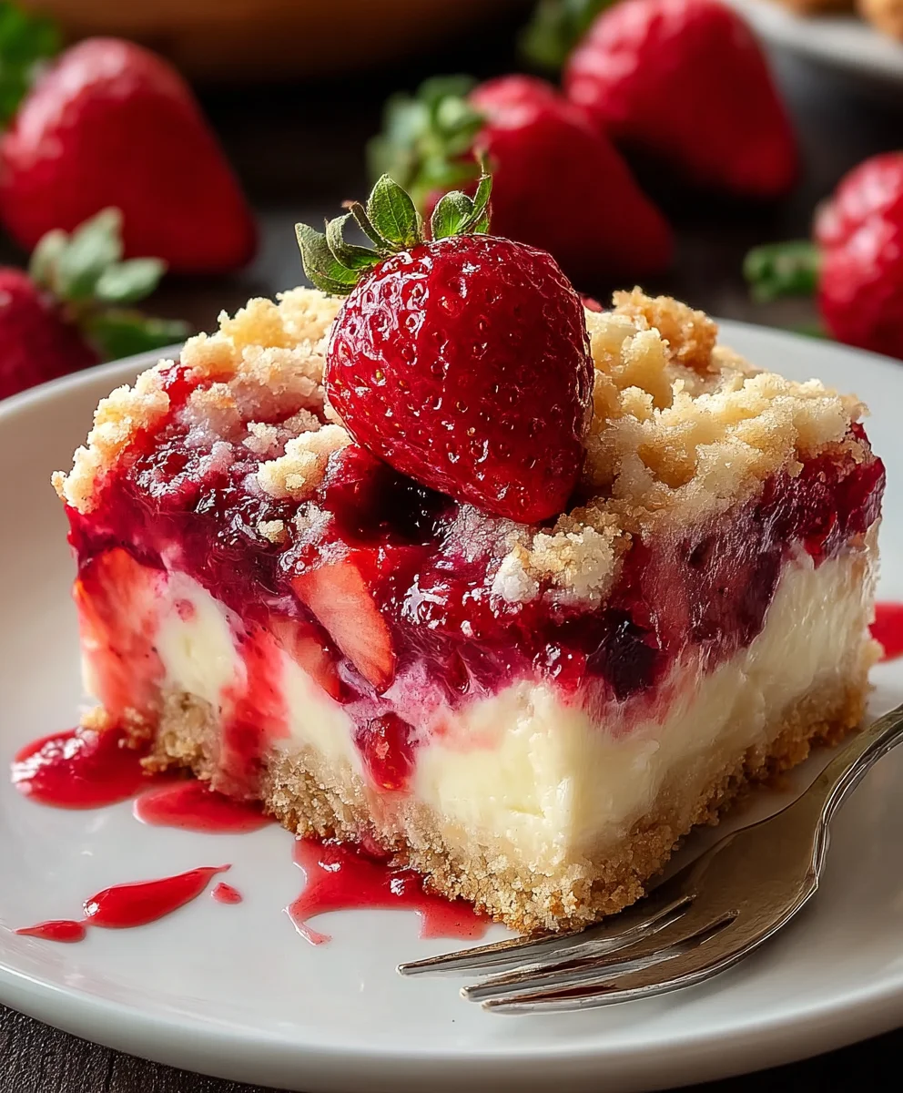Easy Strawberry Cheesecake Dump Cake Recipe