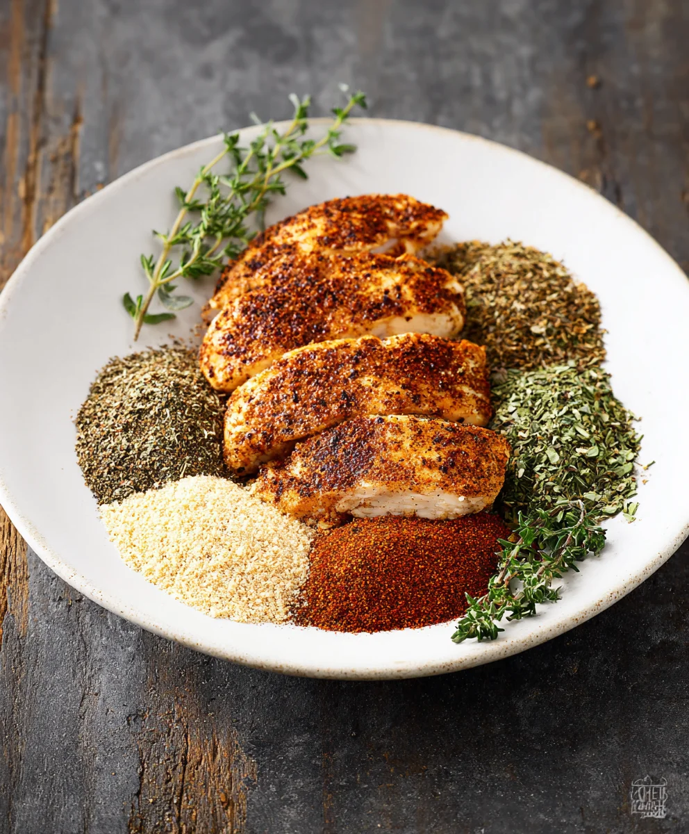 Easy Homemade Chicken Seasoning Blends