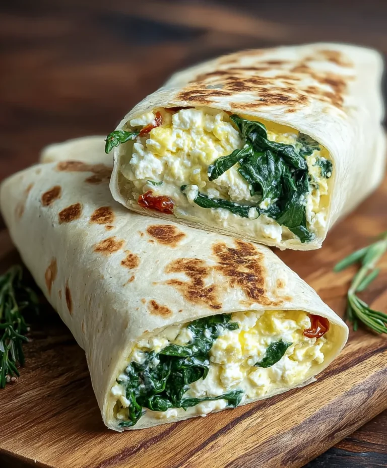 Copycat Spinach Egg White Feta Wrap Starbucks Style