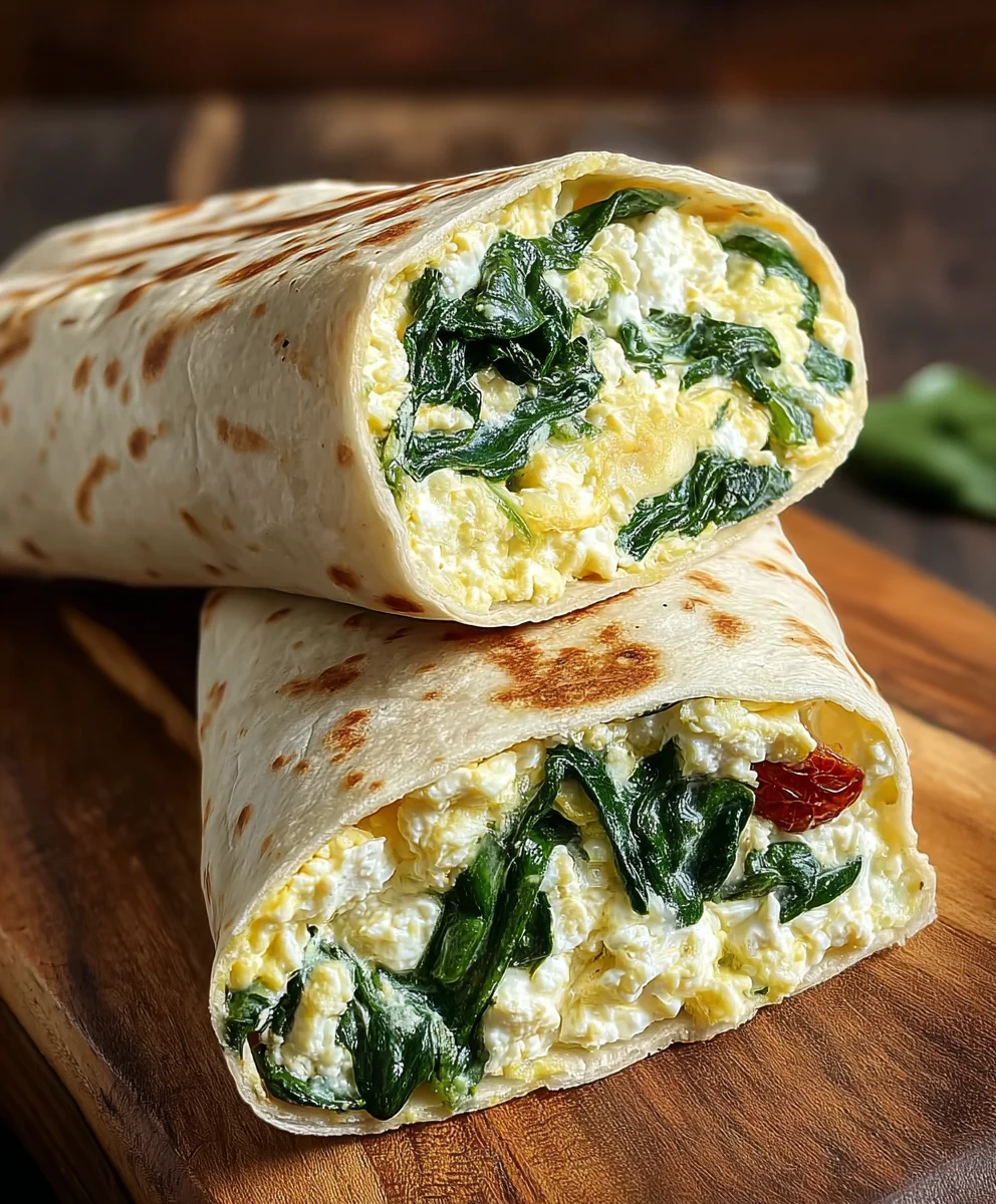 Copycat Spinach Egg White Feta Wrap Starbucks Style