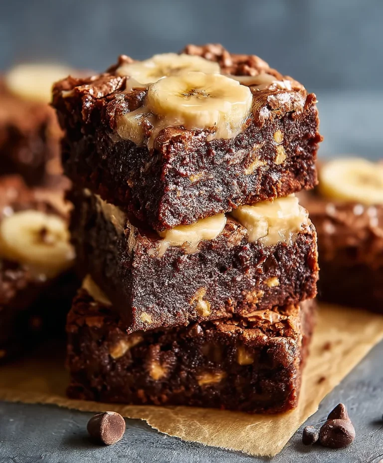Delicious Banana Brownies – Easy Moist Chocolate Treat