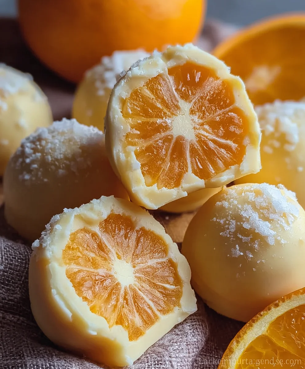 White Chocolate Orange Delight - Easy Recipe
