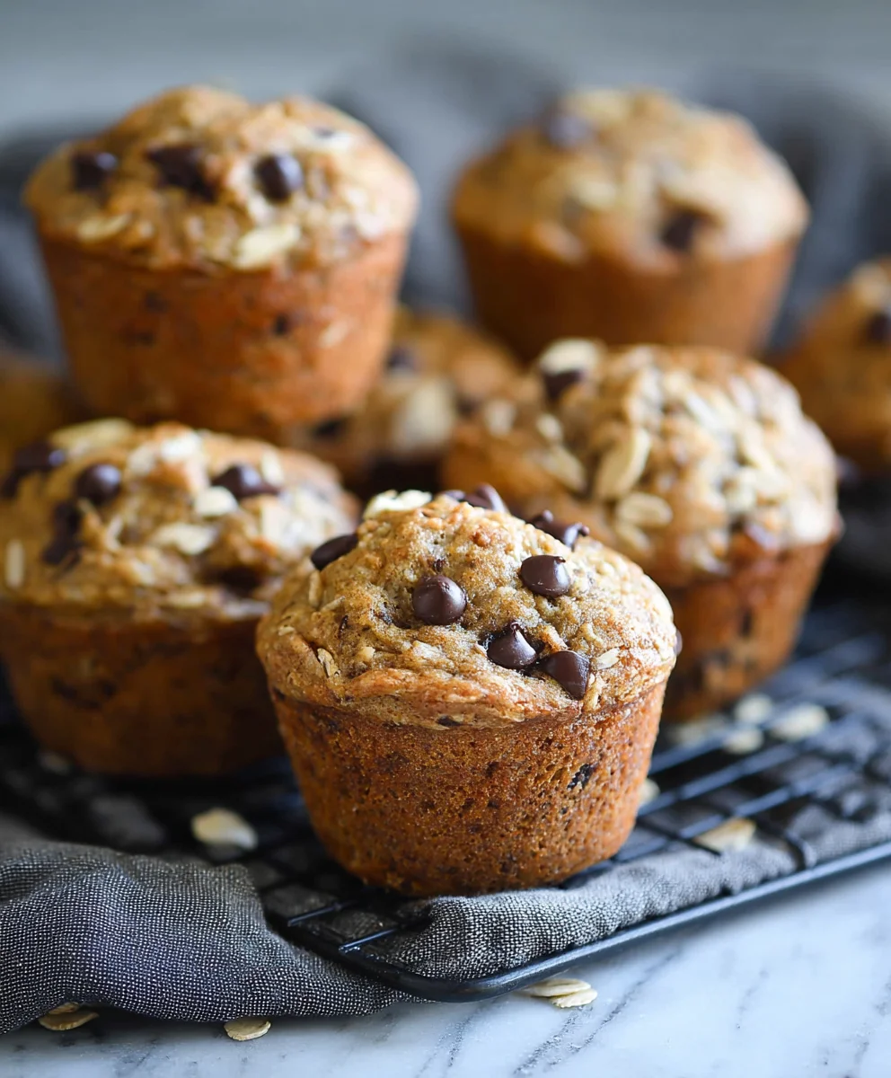 Healthy Banana Oatmeal Muffins - Guilt-Free Treat