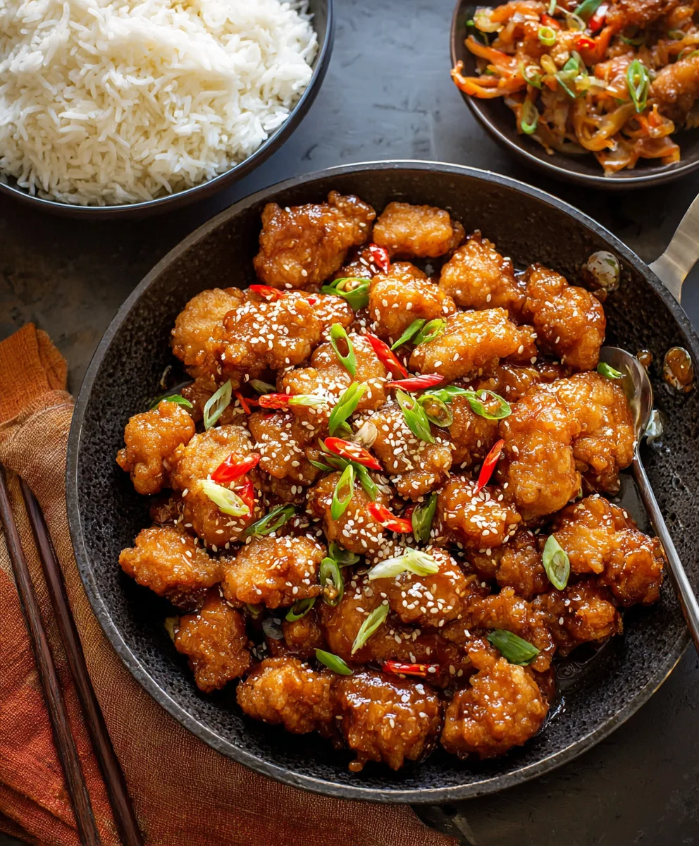 General Tso's Chicken- Crispy Flavorful Easy Recipe
