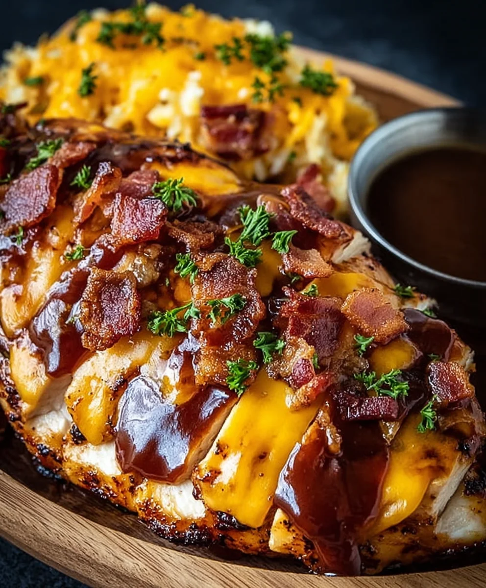 Cowboy BBQ Beef Beef Bacon Cheddar Chicken - Bold Flavor
