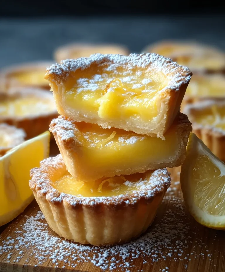 Baby Lemon Impossible Pies- Easy No-Bake Treat