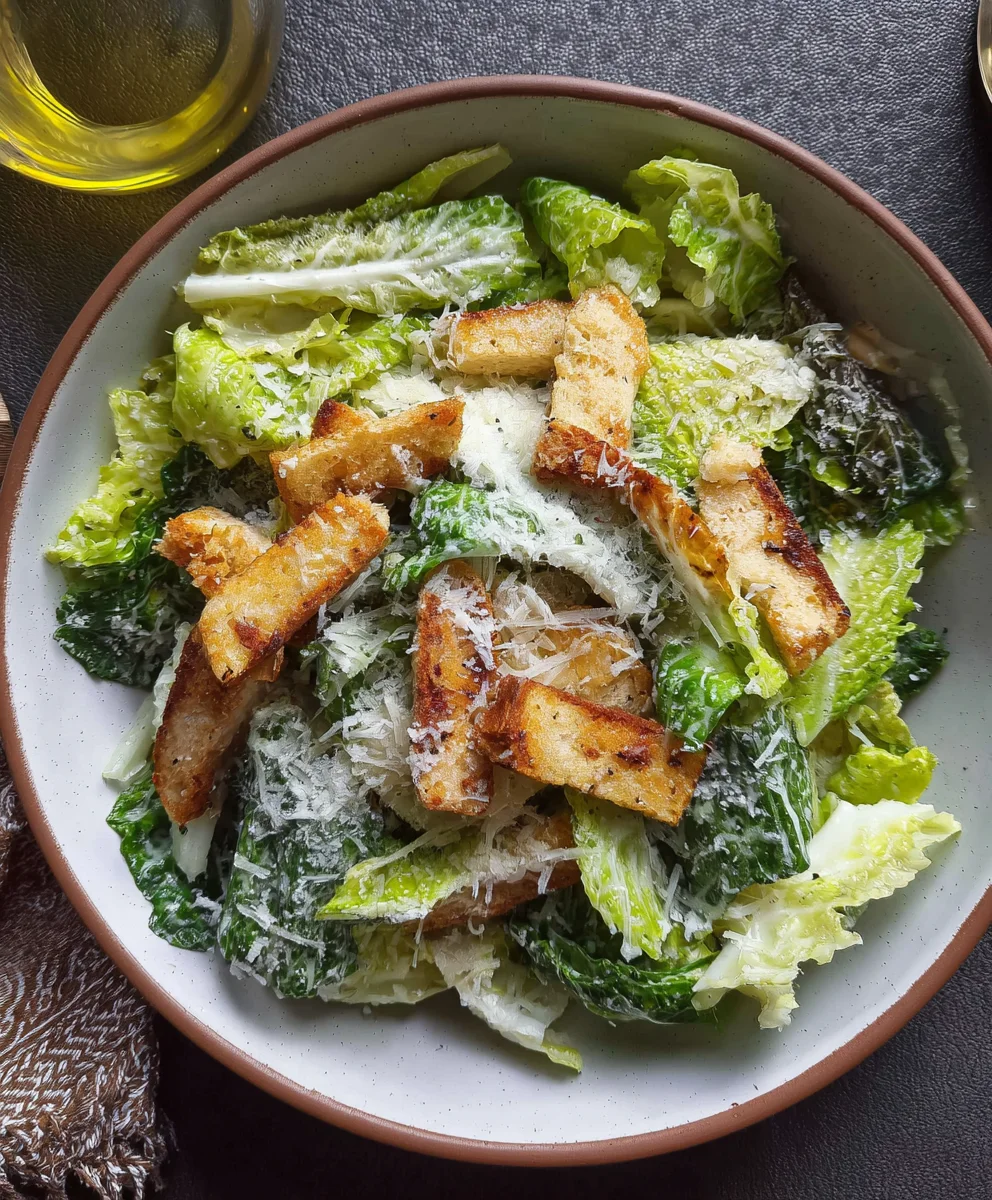 Easy Vegetarian Caesar Salad - Delicious Meat-Free Twist