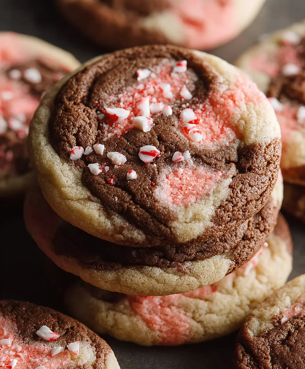 Peppermint Mocha Cookies-Holiday Treat