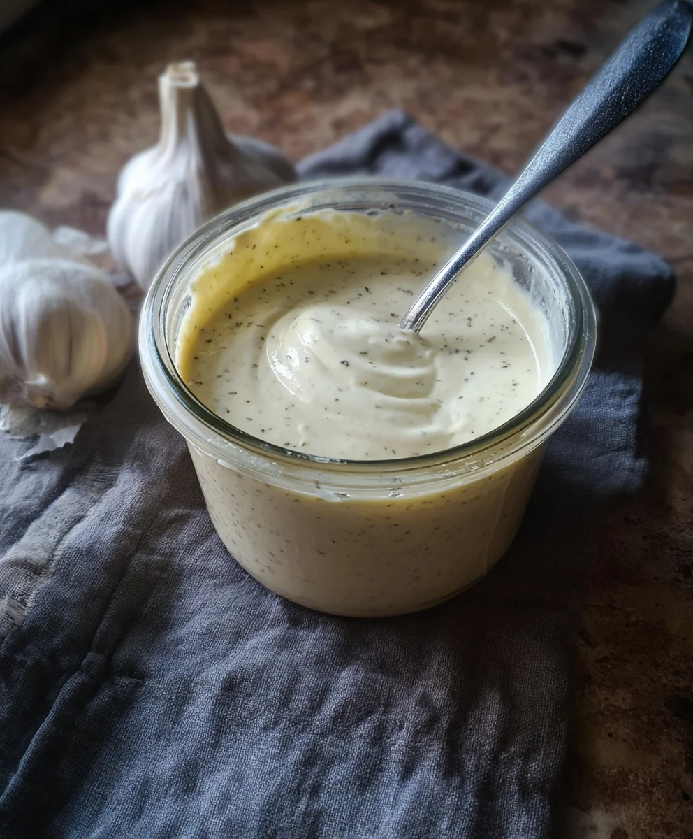 Easy Garlic Aioli Sauce Recipe - Creamy & Delicious