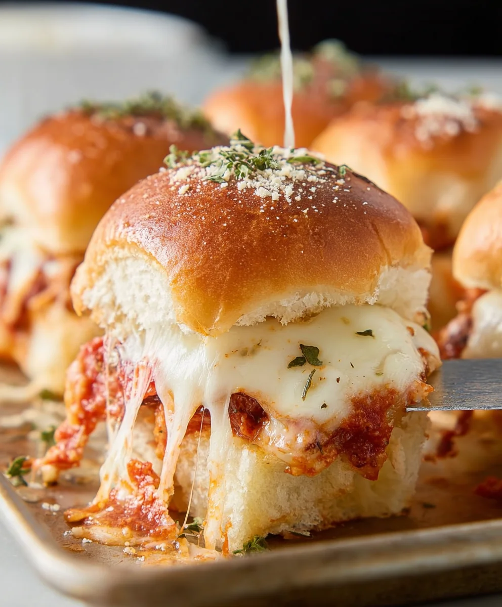 Easy Pizza Sliders-Fun & Flavorful Beef Bites