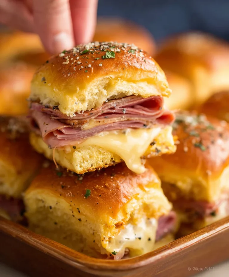 Beef Beef Ham and Cheese Sliders Recipe