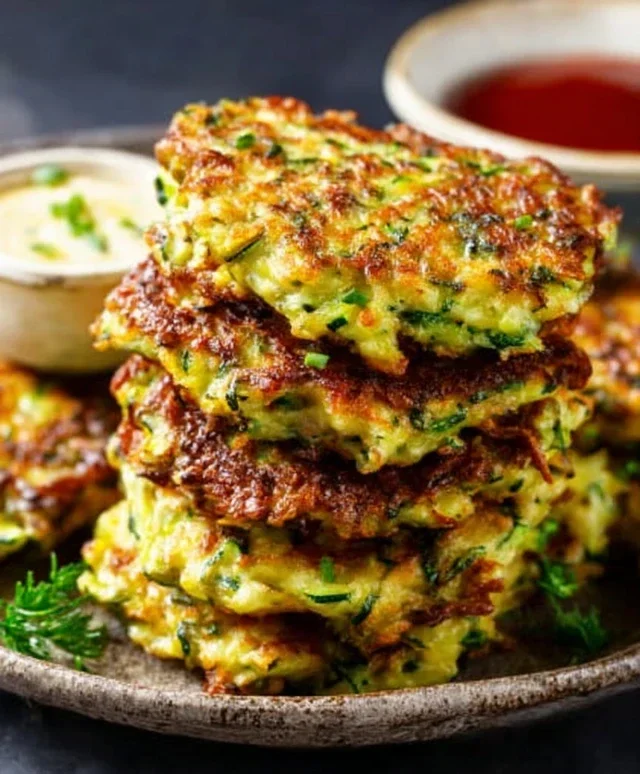 Crispy and Easy Zucchini Fritters Recipe