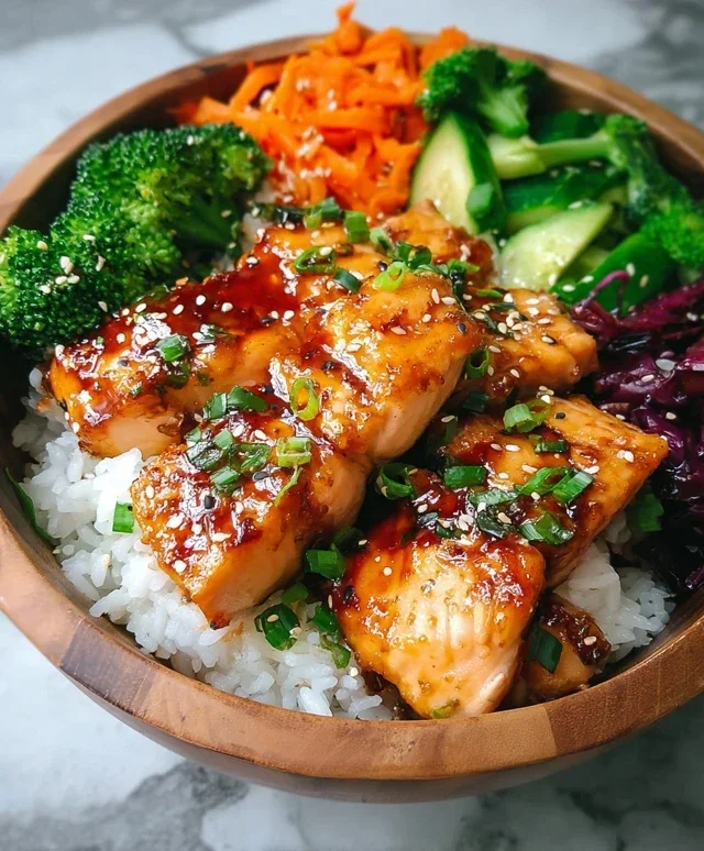 Meal Prep Teriyaki Salmon Rice Bowls