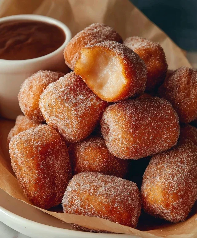 Sweet Air Fryer Churro Bites Recipe