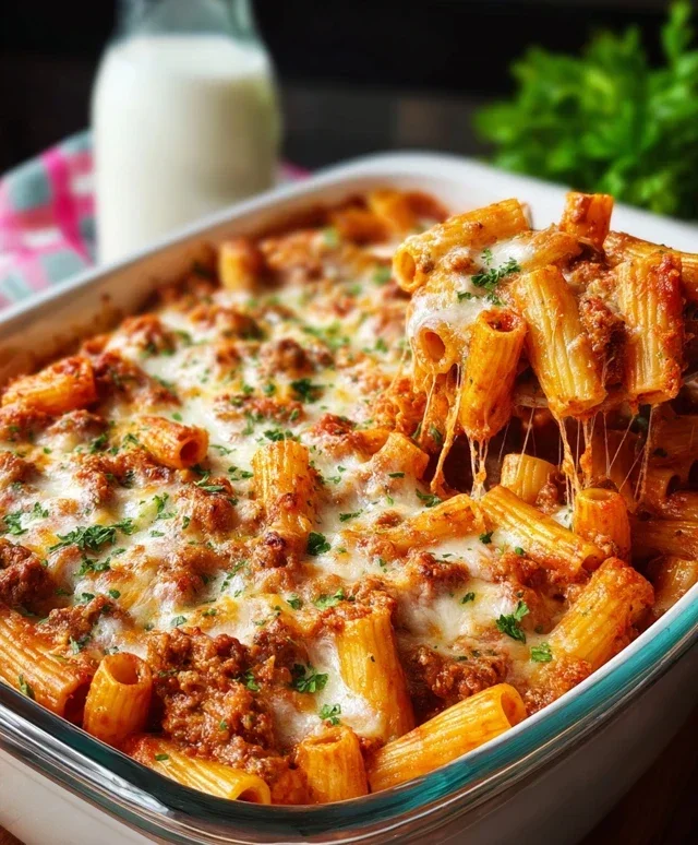 Baked Rigatoni with Sausage