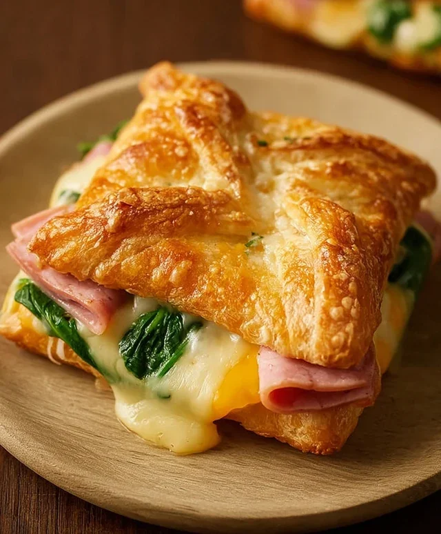 Beef Beef Ham and Cheese with Spinach