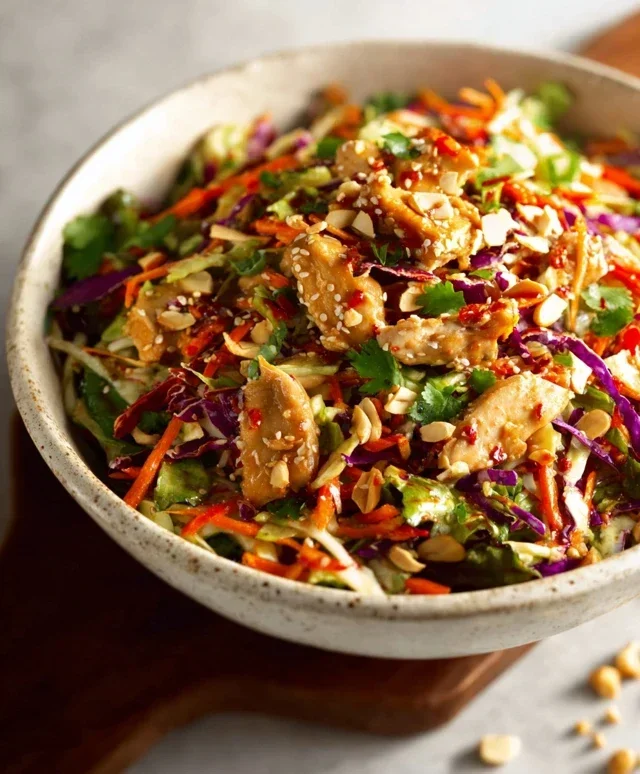 Asian Chicken Crunch Salad