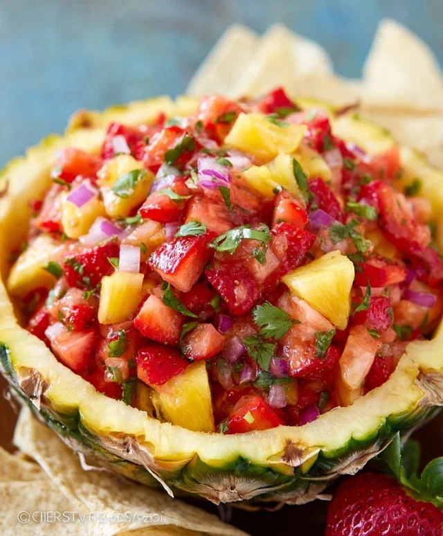 Strawberry Pineapple Salsa Recipe: A Fresh and Flavorful Treat