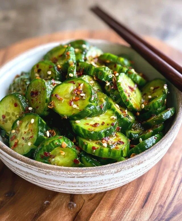 Spicy Asian Cucumber Salad